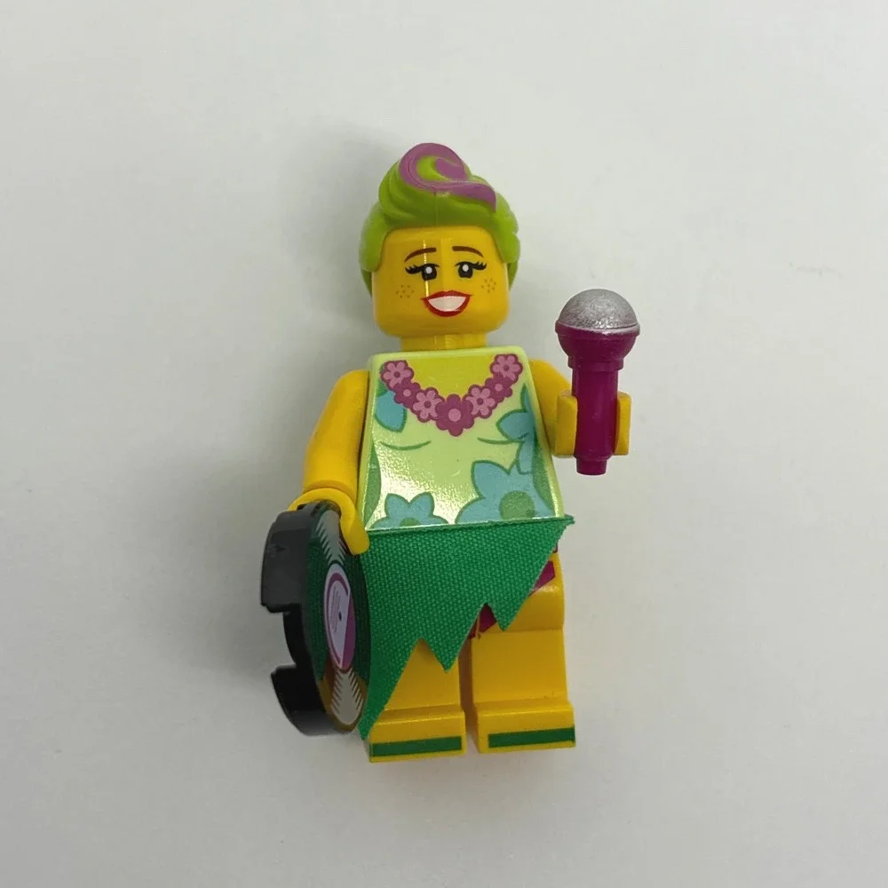 Lego Hula Lula Minifigure The Lego Movie 2 CMF Series 71023 Record Microphone
